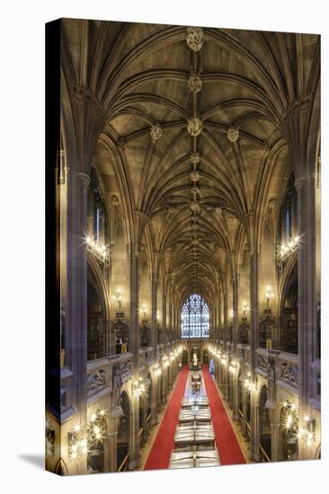 Europe, United Kingdom, England, Lancashire, Manchester, John Rylands Library-Mark Sykes-Premier Image Canvas