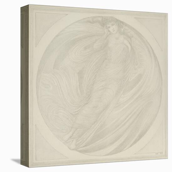 Eurydice Floating Among Flames, 1872-75-Edward Burne-Jones-Premier Image Canvas