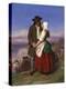 Evangeline and Gabriel-John Faed-Premier Image Canvas