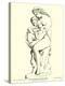 Eve Nursing Cain and Abel, by the Watcomb Terra Cotta Company-null-Premier Image Canvas