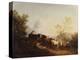 Evening; A Landscape with Cattle returning Home-Thomas Gainsborough-Premier Image Canvas