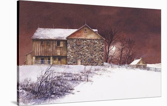 Evening at Knabb Farm-Bradley Hendershot-Stretched Canvas