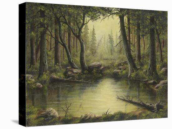 Evening at the Creek-Robert Wavra-Premier Image Canvas