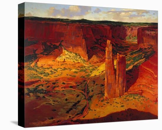 Evening, Canyon de Chelly-Paul Davis-Stretched Canvas