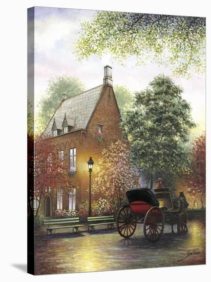 Evening Carriage Ride-Joe Sambataro-Stretched Canvas