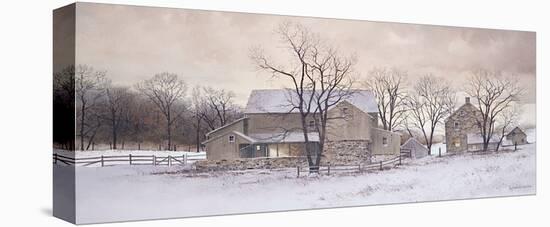 Evening Chores-Ray Hendershot-Stretched Canvas