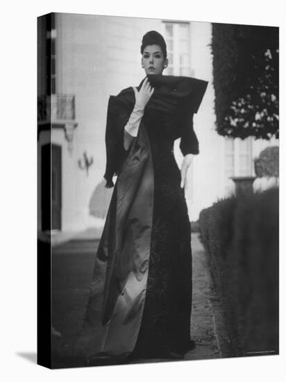 Evening Dress Designed by a California Designer-Gordon Parks-Premier Image Canvas