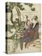 Evening Glow for Date No Yosaku and Seki No Koman, 1801-04-Katsushika Hokusai-Premier Image Canvas