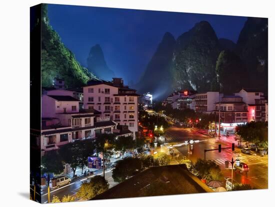 Evening Light on Yangshuo, China-Darrell Gulin-Premier Image Canvas