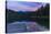 Evening Mood in the Crestasee at Flims-Armin Mathis-Premier Image Canvas