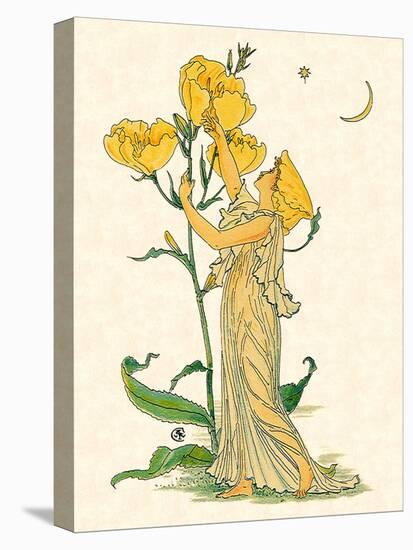 Evening Primrose Nymph, 1889-Walter Crane-Premier Image Canvas