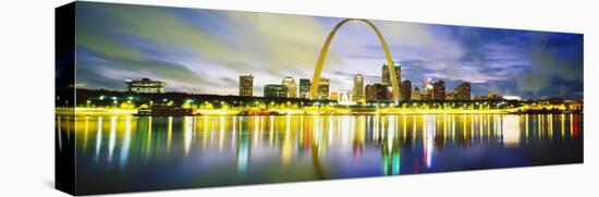 Evening, St. Louis, Missouri, USA-null-Premier Image Canvas
