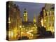 Evening View from Trafalgar Square Down Whitehall with Big Ben in the Background, London, England-Roy Rainford-Premier Image Canvas