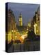 Evening View from Trafalgar Square Down Whitehall with Big Ben in the Background, London, England-Roy Rainford-Premier Image Canvas