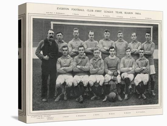 Everton Everton Football Club 1st Team 1905-1906 Season-null-Premier Image Canvas