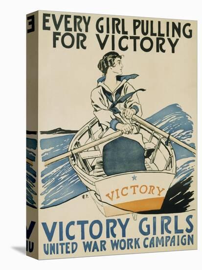 Every Girl Pulling for Victory-Edward Penfield-Premier Image Canvas