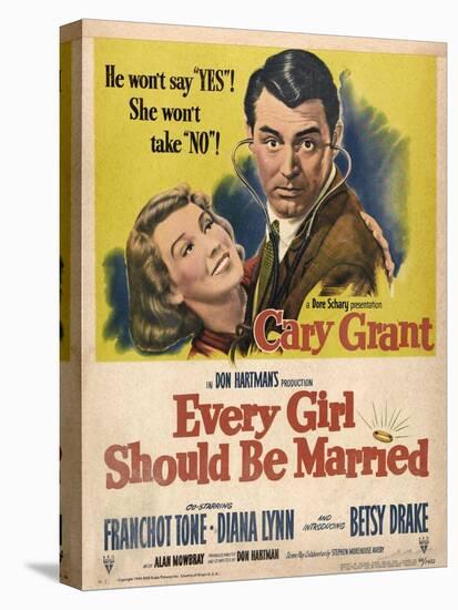 Every Girl Should Be Married, 1948, Directed by Don Hartman-null-Premier Image Canvas
