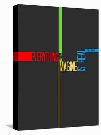 Everything you Imagine Poster-NaxArt-Stretched Canvas