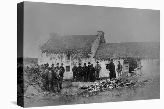 Eviction on the Olphert Estate, Falcarragh, County Donegal, Ireland, 1888-Robert Banks-Premier Image Canvas