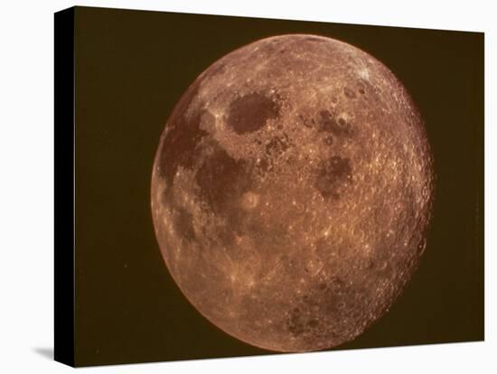 Excellent Closeup of a Full Moon-null-Premier Image Canvas