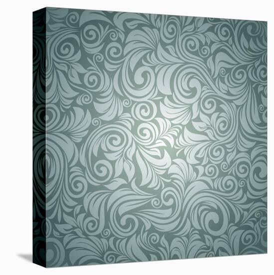 Excellent Floral Background-Pagina-Stretched Canvas