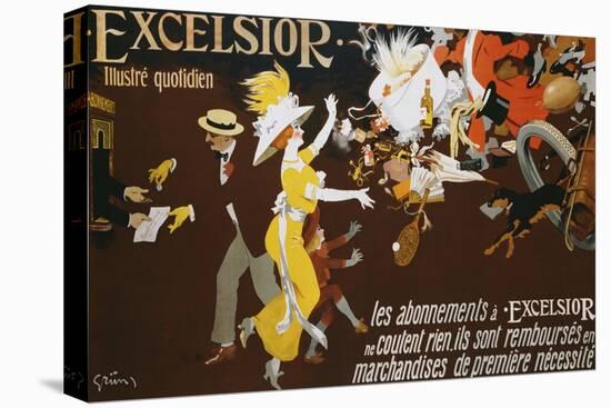 Excelsior Poster-Jules-Alexandre Gr?n-Premier Image Canvas