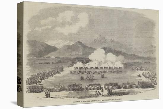 Execution of Mutineers at Peshawur, Blowing from the Guns Etc-null-Premier Image Canvas