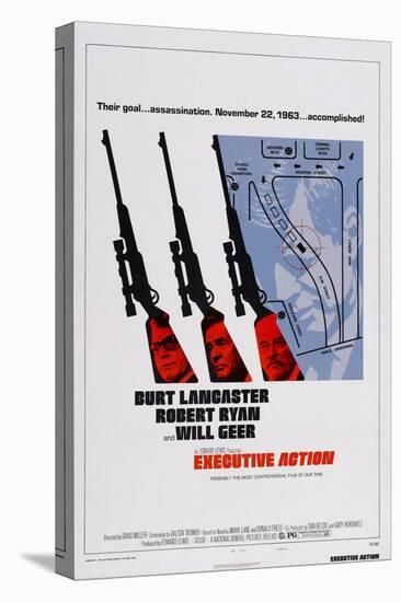 Executive Action, Burt Lancaster, Robert Ryan, Will Geer, 1973-null-Stretched Canvas