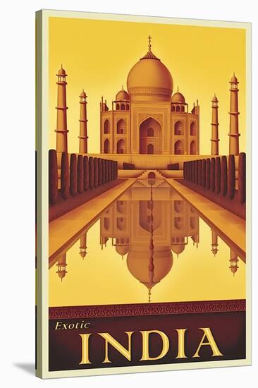 Exotic India-Steve Forney-Stretched Canvas