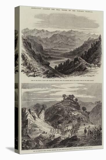 Expedition Against the Hill Tribes on the Punjaub Frontier-null-Premier Image Canvas