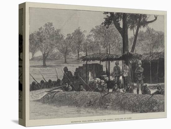 Expedition from Sierra Leone to the Gambia, Rifle-Pits at Tambi-null-Premier Image Canvas