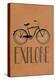 Explore Retro Bicycle-null-Stretched Canvas