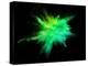 Explosion of Coloured Powder on Black Background-Jag_cz-Premier Image Canvas