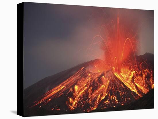 Explosive Vulcanian Eruption of Lava on Sakurajima Volcano, Japan-Stocktrek Images-Premier Image Canvas