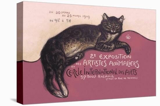 Exposition des Artistes Animaliers-Théophile Alexandre Steinlen-Stretched Canvas