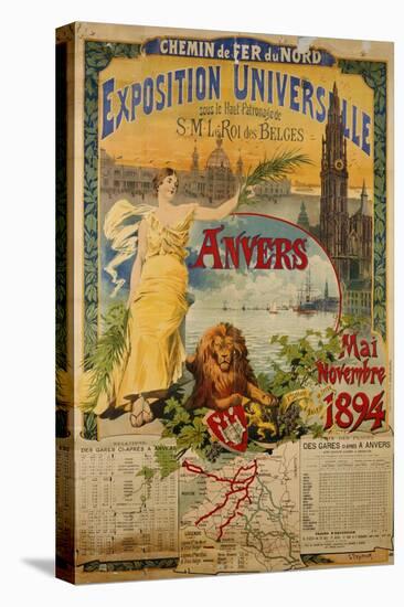 Exposition Universalle, Anvers, 1894-Gustave Fraipont-Premier Image Canvas