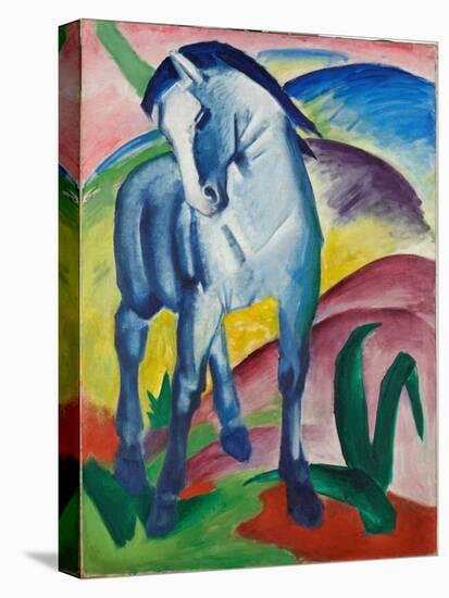 Expressionism - Blue Horse I by Marc, Franz (1880-1916) - Stadtische Galerie Im Lenbachhaus, Munich-Franz Marc-Premier Image Canvas