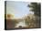 Extensive Coastal Landscape at Evening-Richard Wilson-Premier Image Canvas