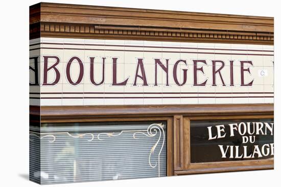 Exterior Detail of Boulangerie Shopfront, Montmartre, Paris, France-Julian Castle-Premier Image Canvas