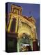 Exterior of Luna Park Entrance Illuminated at Twilight, St. Kilda, Melbourne, Victoria, Australia-Richard Nebesky-Premier Image Canvas