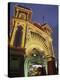 Exterior of Luna Park Entrance Illuminated at Twilight, St. Kilda, Melbourne, Victoria, Australia-Richard Nebesky-Premier Image Canvas