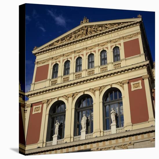 Exterior of Musikverein Concert Hall, Vienna, Austria, Europe-Stuart Black-Premier Image Canvas