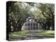 Exterior of Plantation Home, Oak Alley, New Orleans, Louisiana, USA-Adina Tovy-Premier Image Canvas