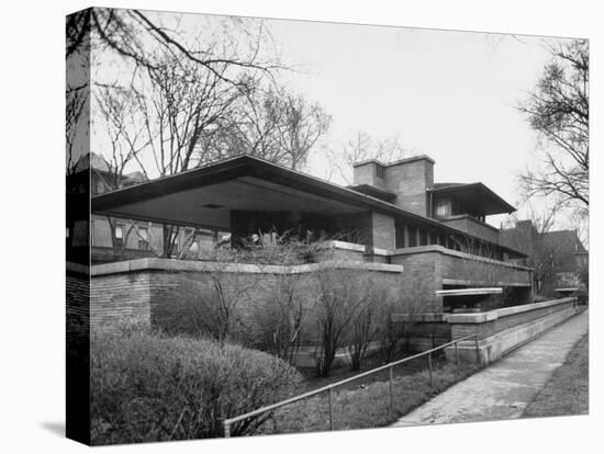 Exterior of Robie House Designed by Frank Lloyd Wright-null-Premier Image Canvas