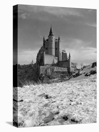 Exterior of Segovia Castle-Dmitri Kessel-Premier Image Canvas