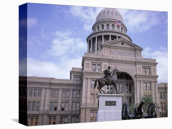 Exterior of State Capitol Building, Austin, Texas, United States of America (Usa), North America-David Lomax-Premier Image Canvas