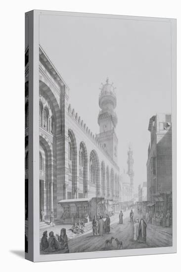 Exterior of the Mosque of Qalaoun, Plate 20 from "Monuments and Buildings of Cairo"-Pascal Xavier Coste-Premier Image Canvas