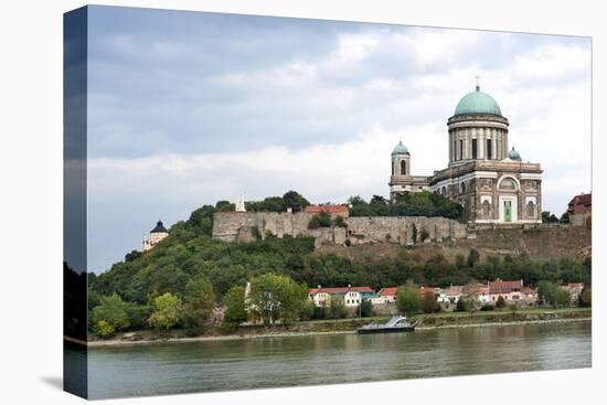 Exterior View of Esztergom Basilica from Danube River-Kimberly Walker-Premier Image Canvas