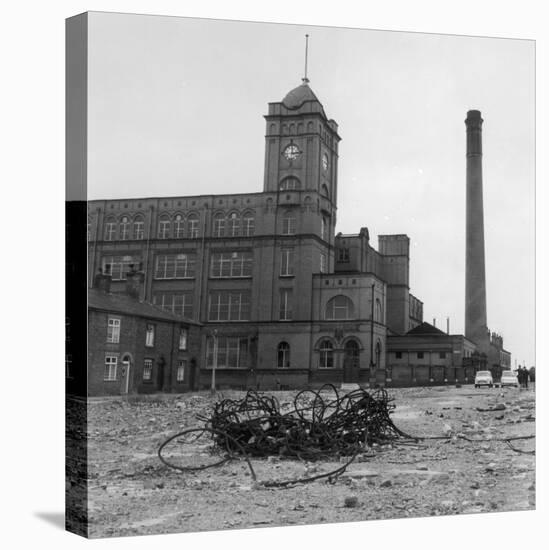 Exterior View of the Firs Mill Textile Factory, Leigh, Lancashire-Henry Grant-Premier Image Canvas