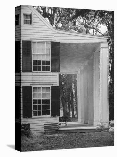 Exterior View of the House of Revolutionary War General Philip Schuyler, Hudson River Valley-Margaret Bourke-White-Premier Image Canvas